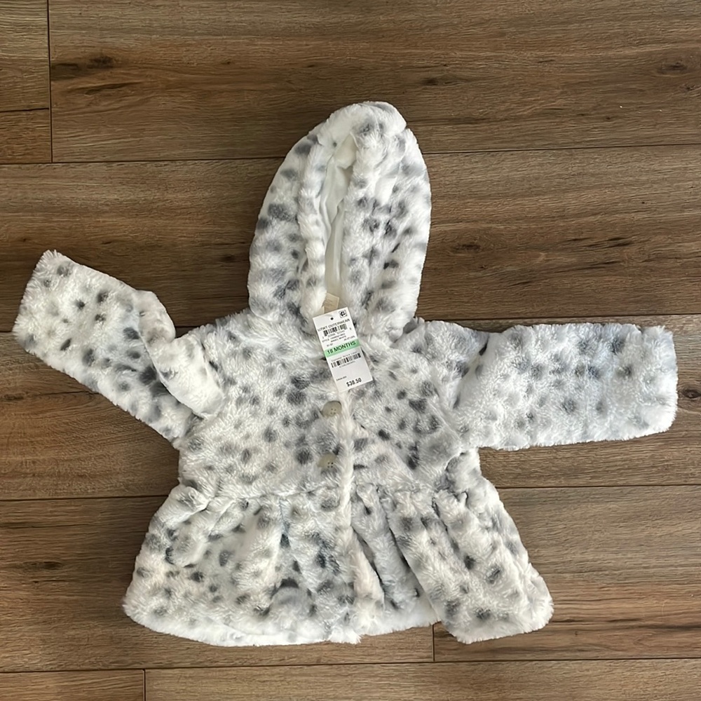 First impression toddler girl coat